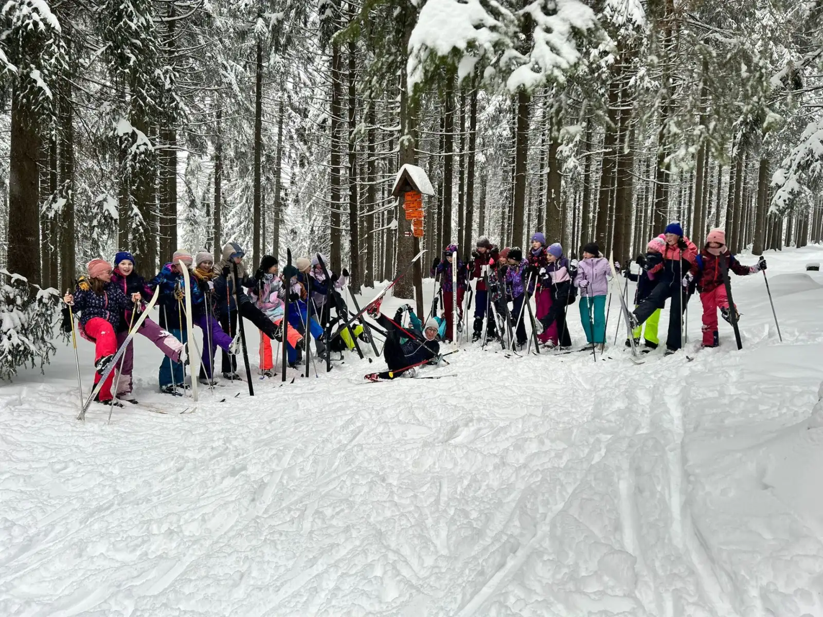 U12 a U11: Sokol Nusle na horách aneb zimní soustředění konečně na sněhu