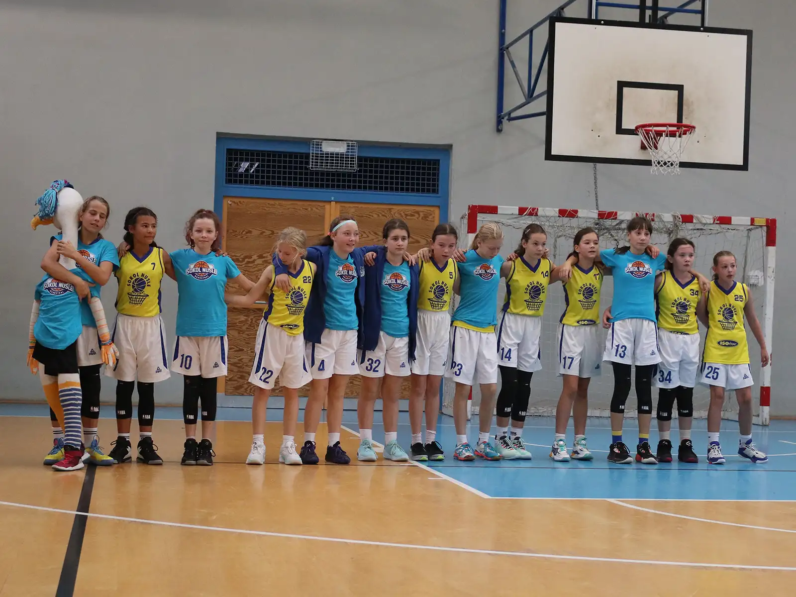 U12 v prvním kvalifikačním turnaji v přeboru