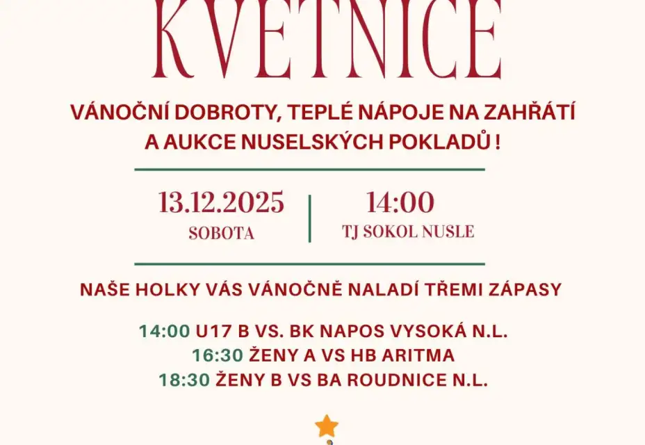 Vánoční Květnice 13.12.2025