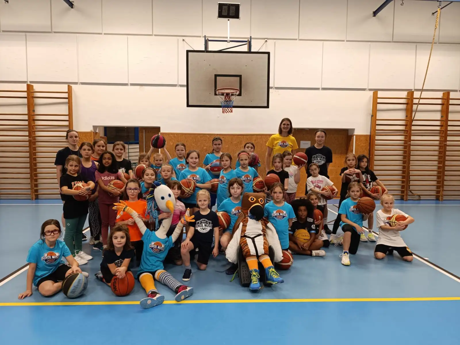 První klubový trénink přípravek