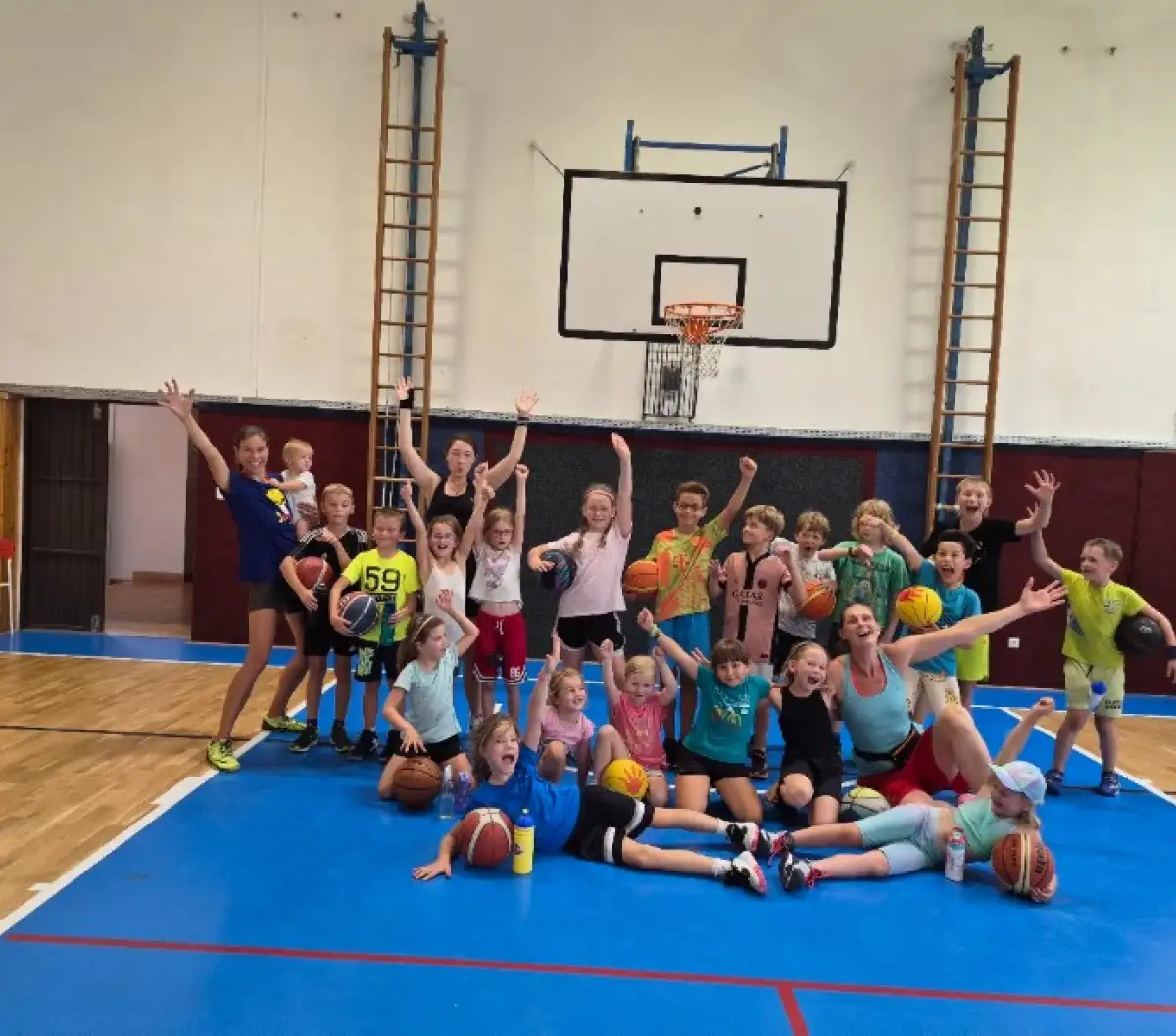 Víc než jen basketbal: Ohlédnutí za příměstským kempem