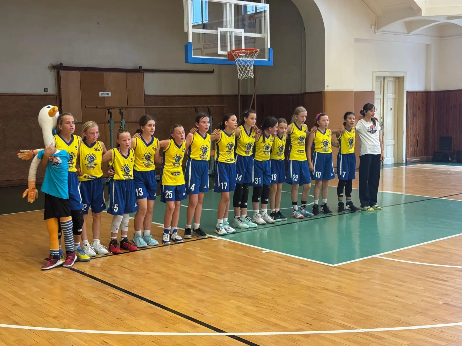 Sokol Nusle v U12 proti Pardubicím