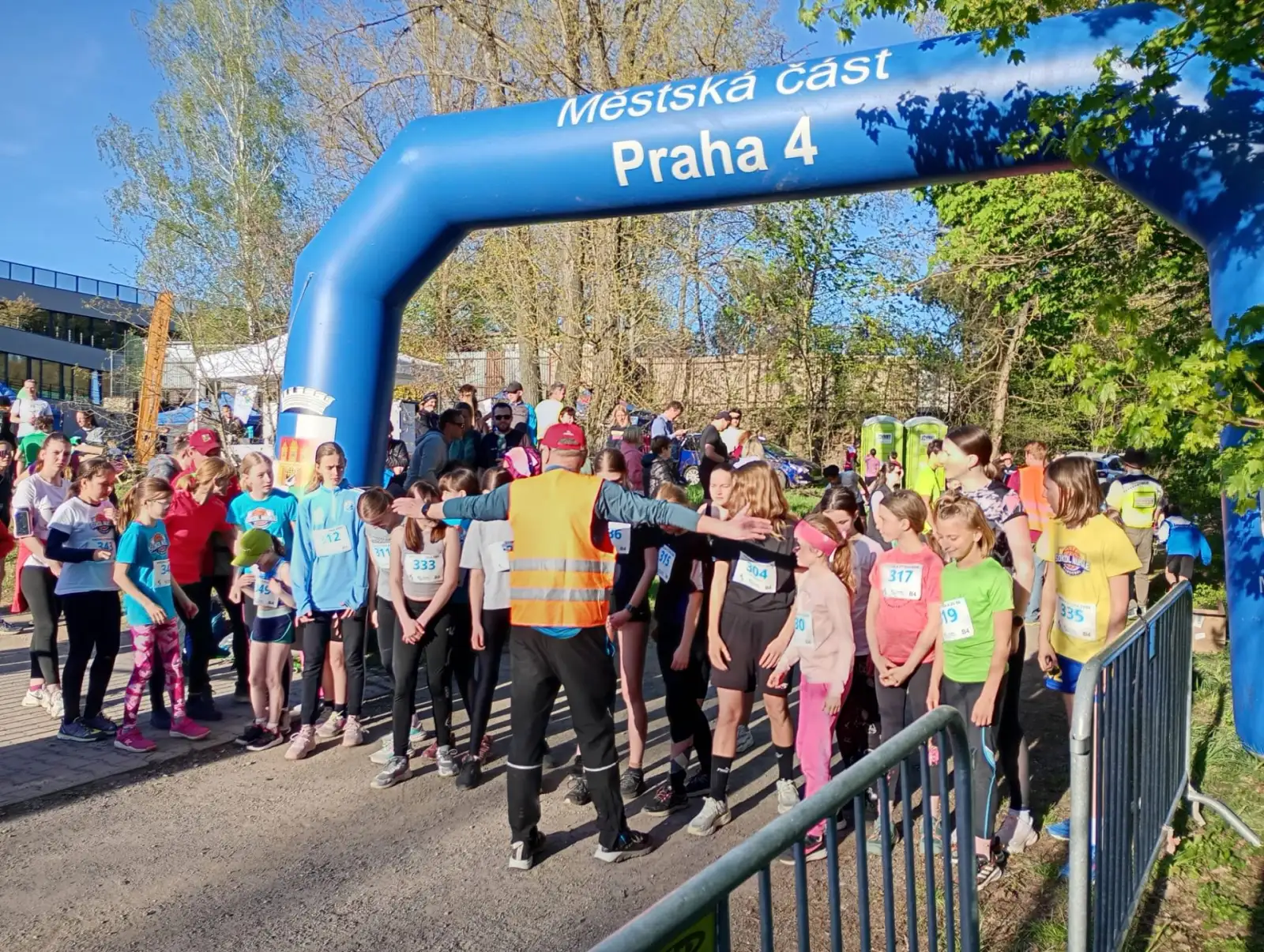 SOKOL NUSLE na běžeckých závodech Krčská čtyřka