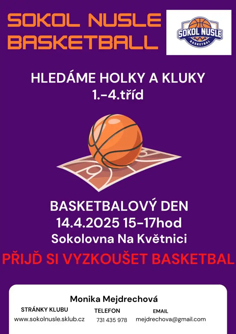 PŘÍPRAVKA: Basketbalové odpoledne