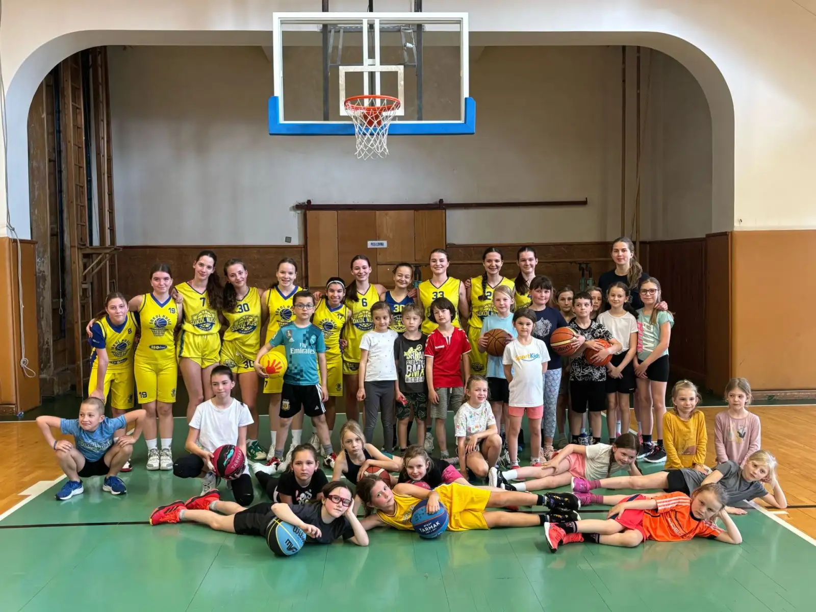 PŘÍPRAVKA: Basketbalové odpoledne za účasti našich hráček